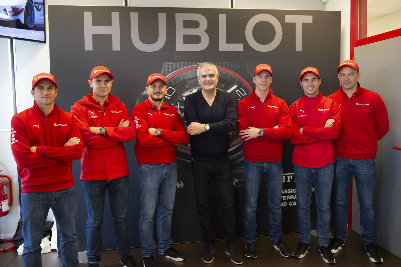 Hublot y Ferrari celebran asociación 