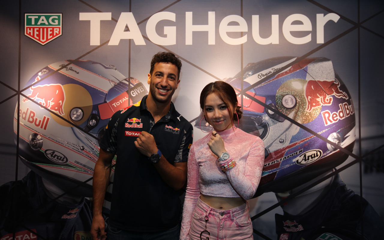 TAG Heuer vibra con la F1 en Singapur 