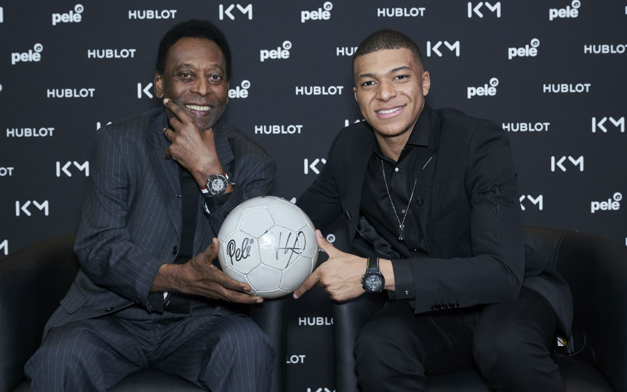 Hublot reúne a Pelé y Mbappé