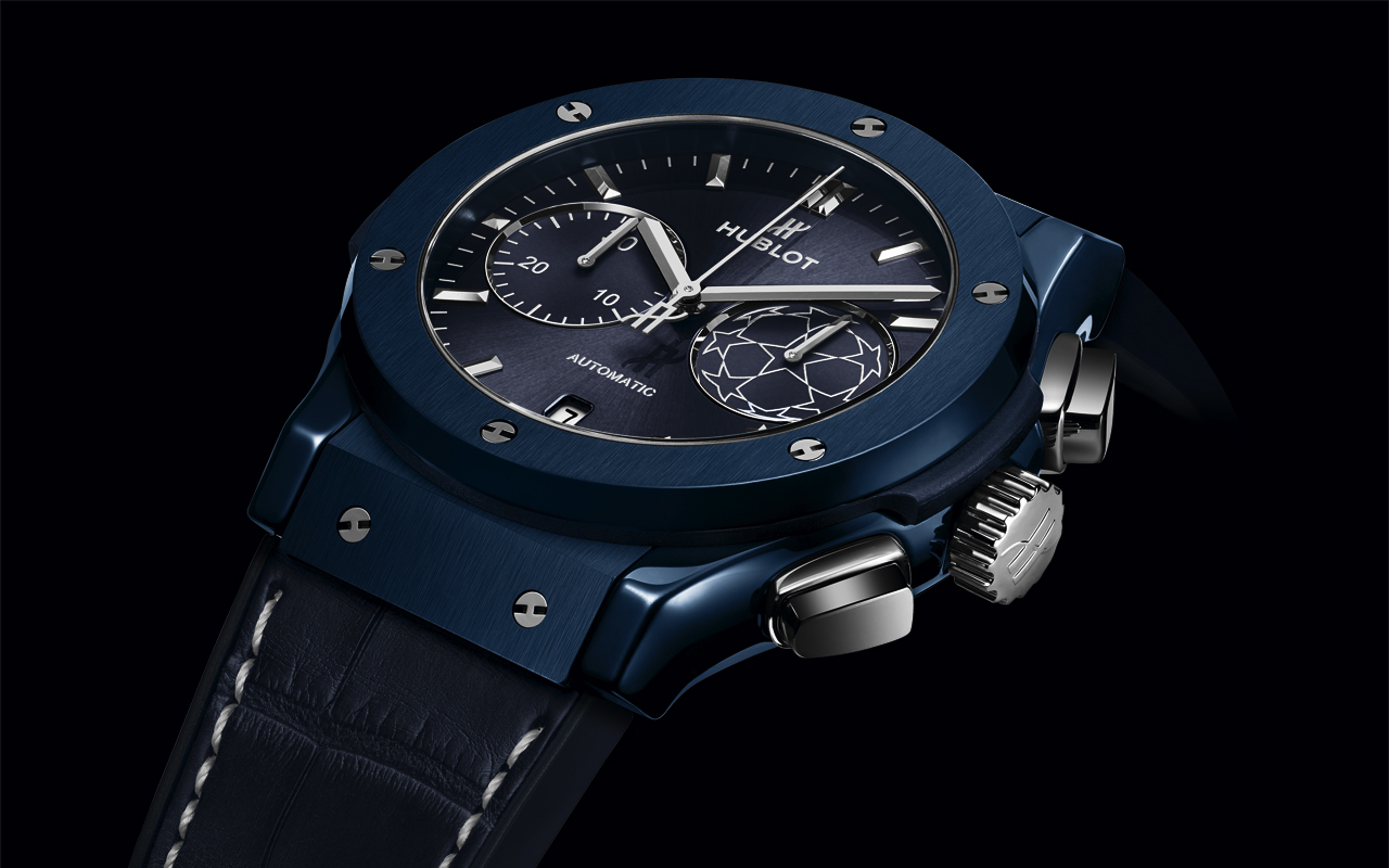 Hublot Classic Fusion Chronograph, el reloj oficial de la UEFA Champions League