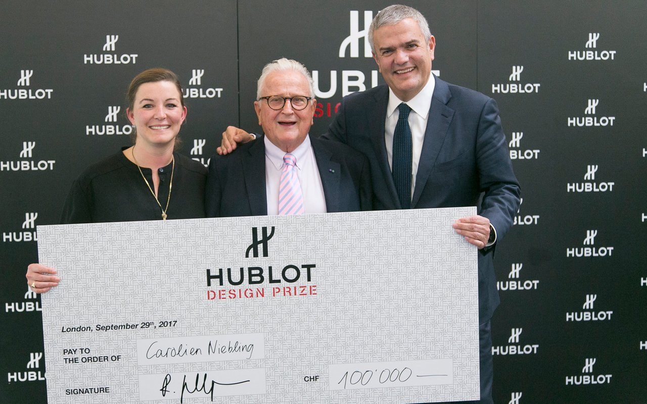 Carolien Niebling gana el Hublot Design Prize 2017