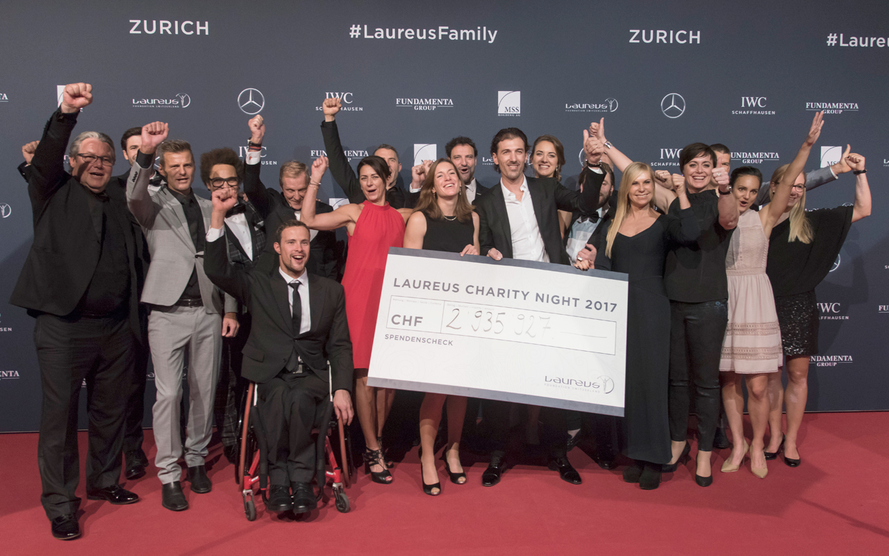 IWC Schaffhausen suma con Laureus Foundation