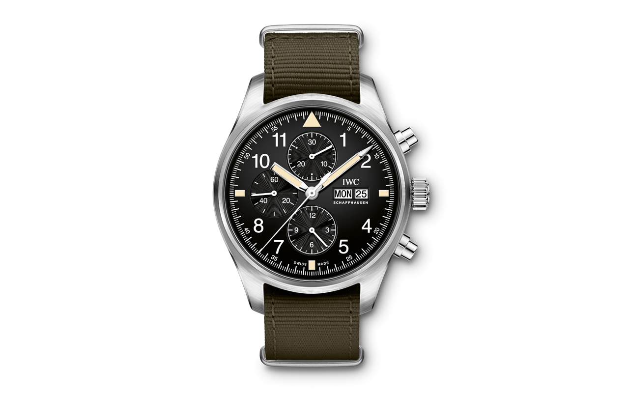 IWC Pilot's Watch Chronograph, líneas clásicas